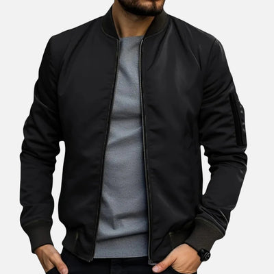 Mivora London | Men’s Trendy Slim Fit Bomber Jacket