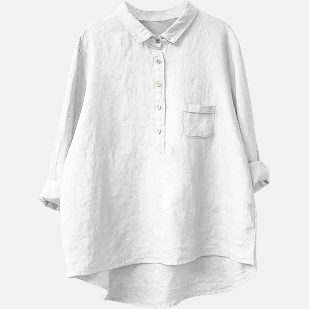 Mivora London | Women’s Casual Long Sleeve Lapel Shirt