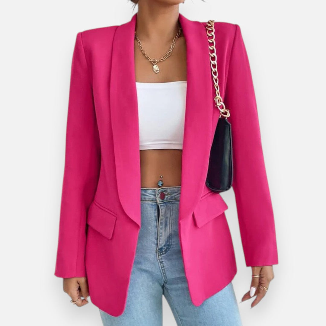Mivora London | Women’s Tailored Blazer – Sculpted Elegance & Effortless Versatility