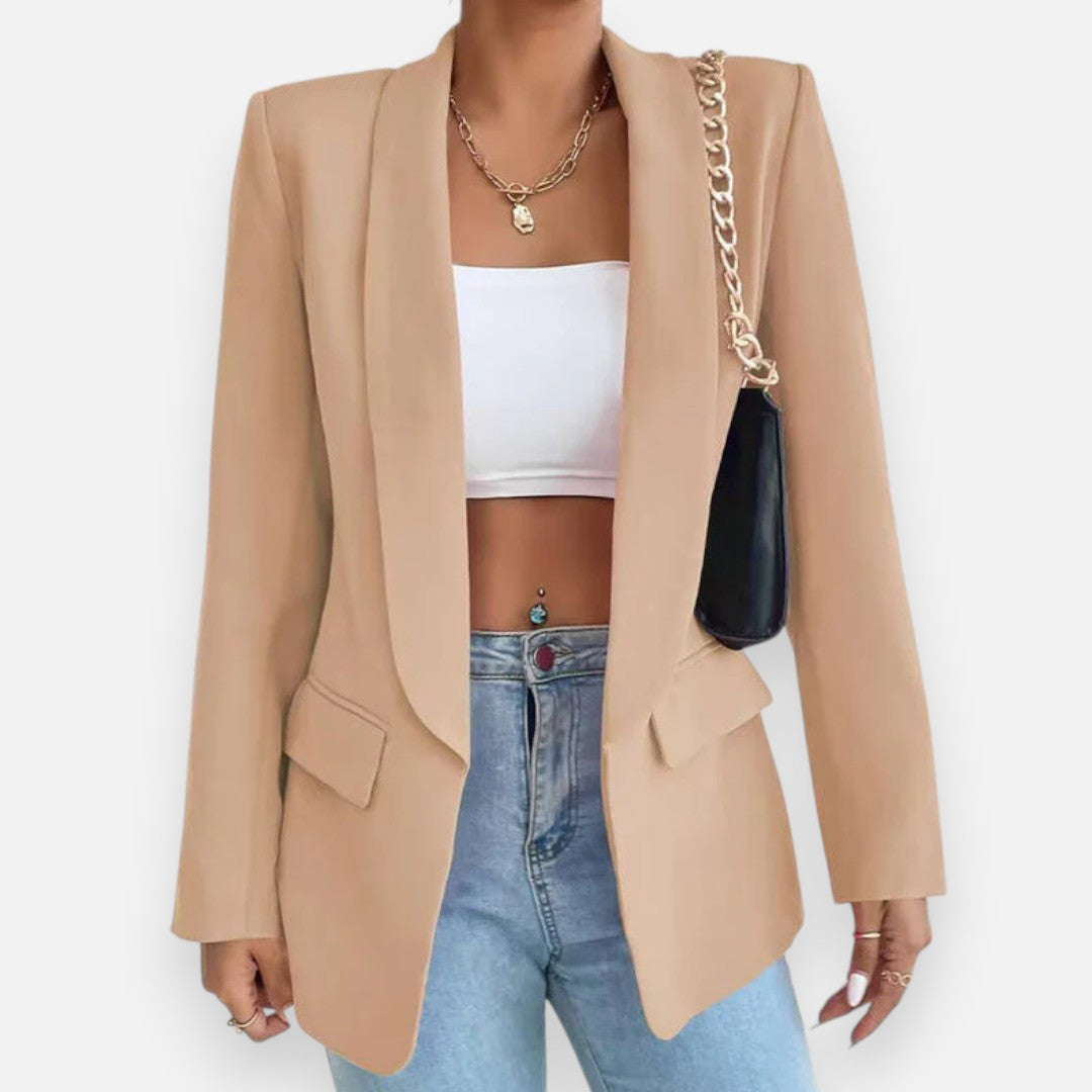 Mivora London | Women’s Tailored Blazer – Sculpted Elegance & Effortless Versatility