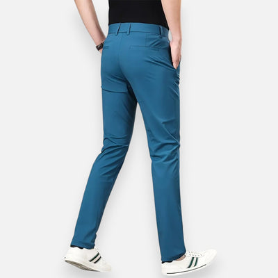 Mivora London | Men’s Slim-Fit High-Stretch Trousers