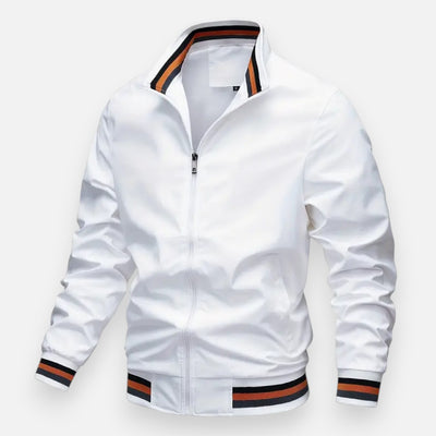 Mivora London | Men’s Stand-Collar Zip Jacket – Sleek & Warm