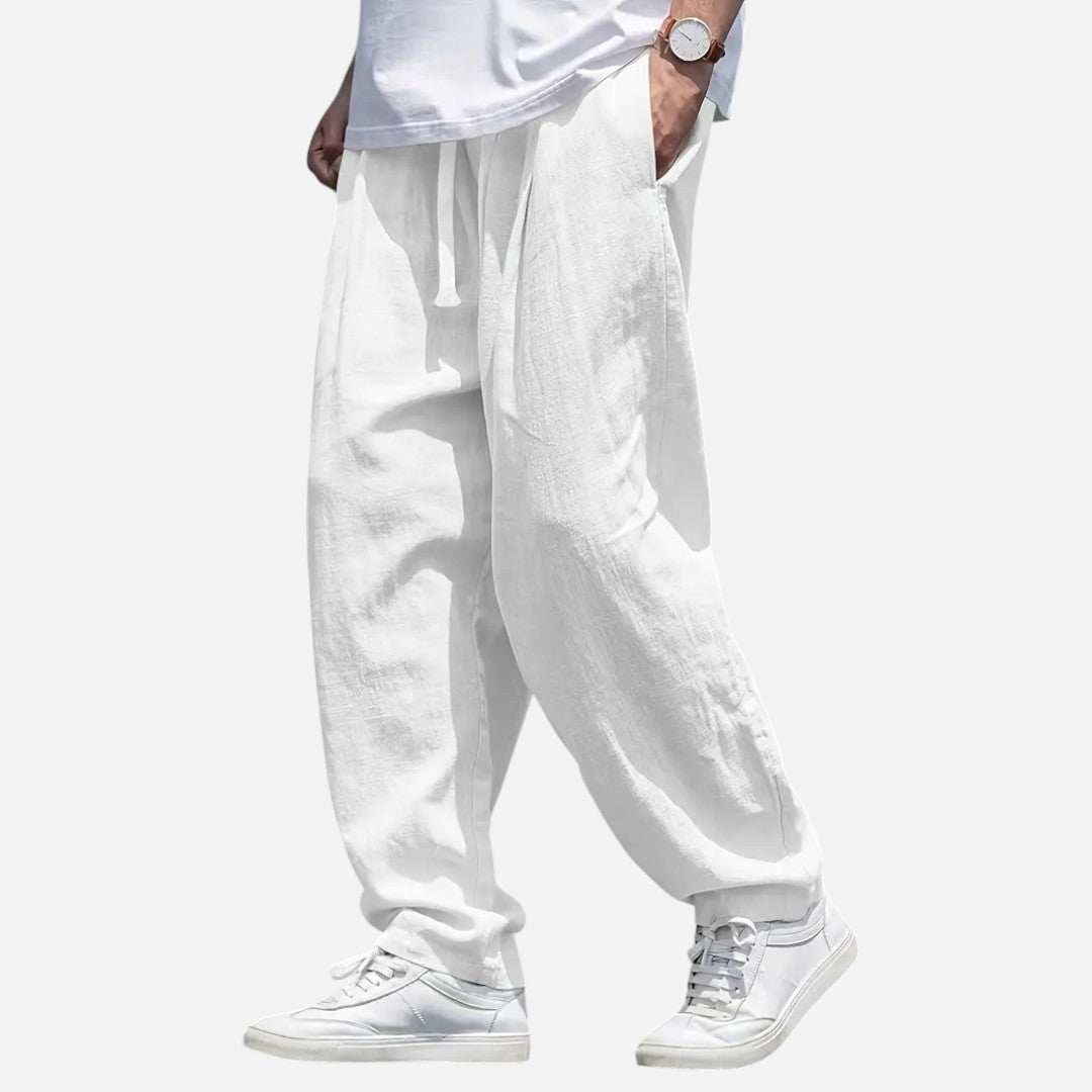 Mivora London | Men’s Baggy Summer Trousers