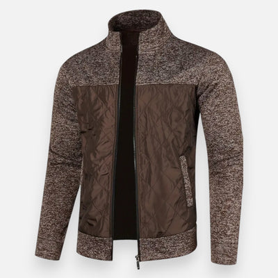 Mivora London | Men’s Knitted Cardigan Jacket – Refined Warmth, Effortless Poise