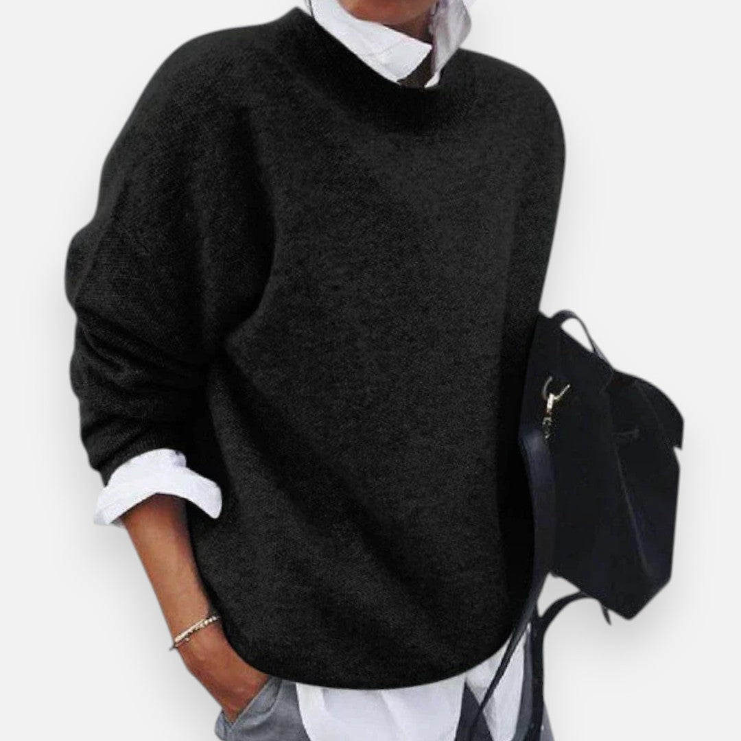 Mivora London | Women’s Soft Knit Sweater – Elegant Comfort for Every Day