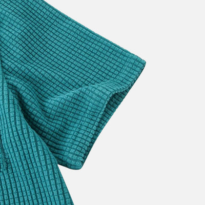 Mivora London | Men’s Relaxed Fit Waffle Shirt For Casual Everyday Style
