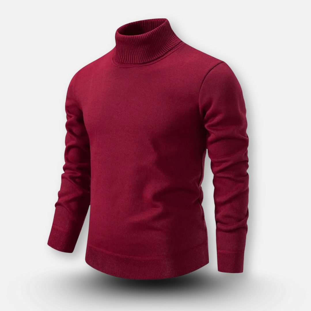 Mivora London | Men’s Classic Turtleneck – Refined Casual Wear