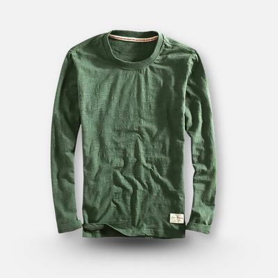Mivora London | Men’s Long-Sleeve Shirt – Soft Casual Tailoring