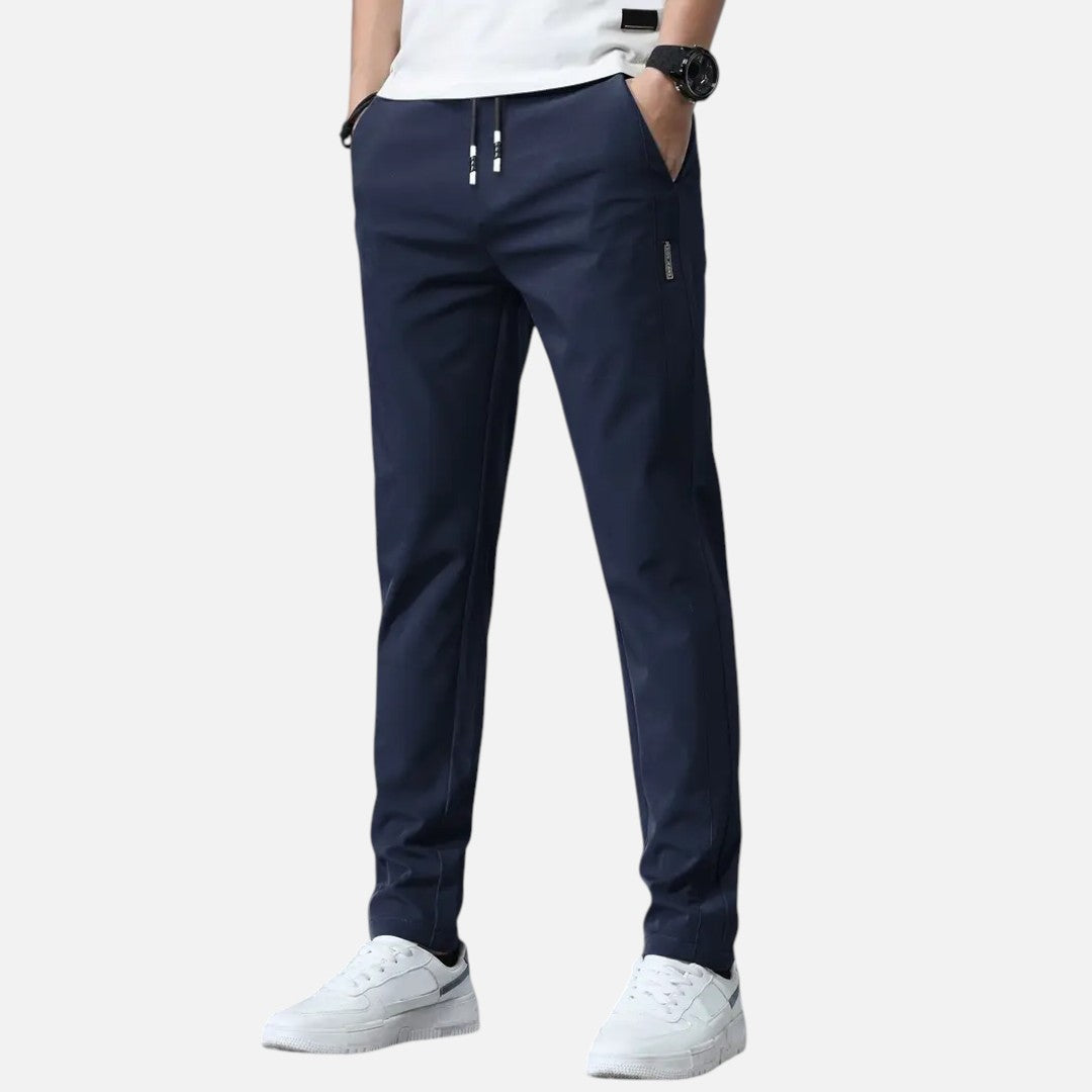 Mivora London | Men’s Lightweight Breathable Drawstring Trousers