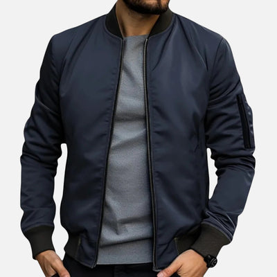 Mivora London | Men’s Trendy Slim Fit Bomber Jacket