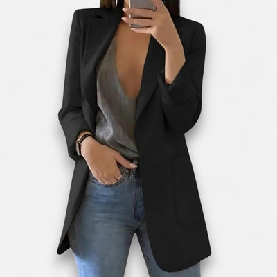 Mivora London | Women’s Elegant Tailored Blazer – Refined Office Style