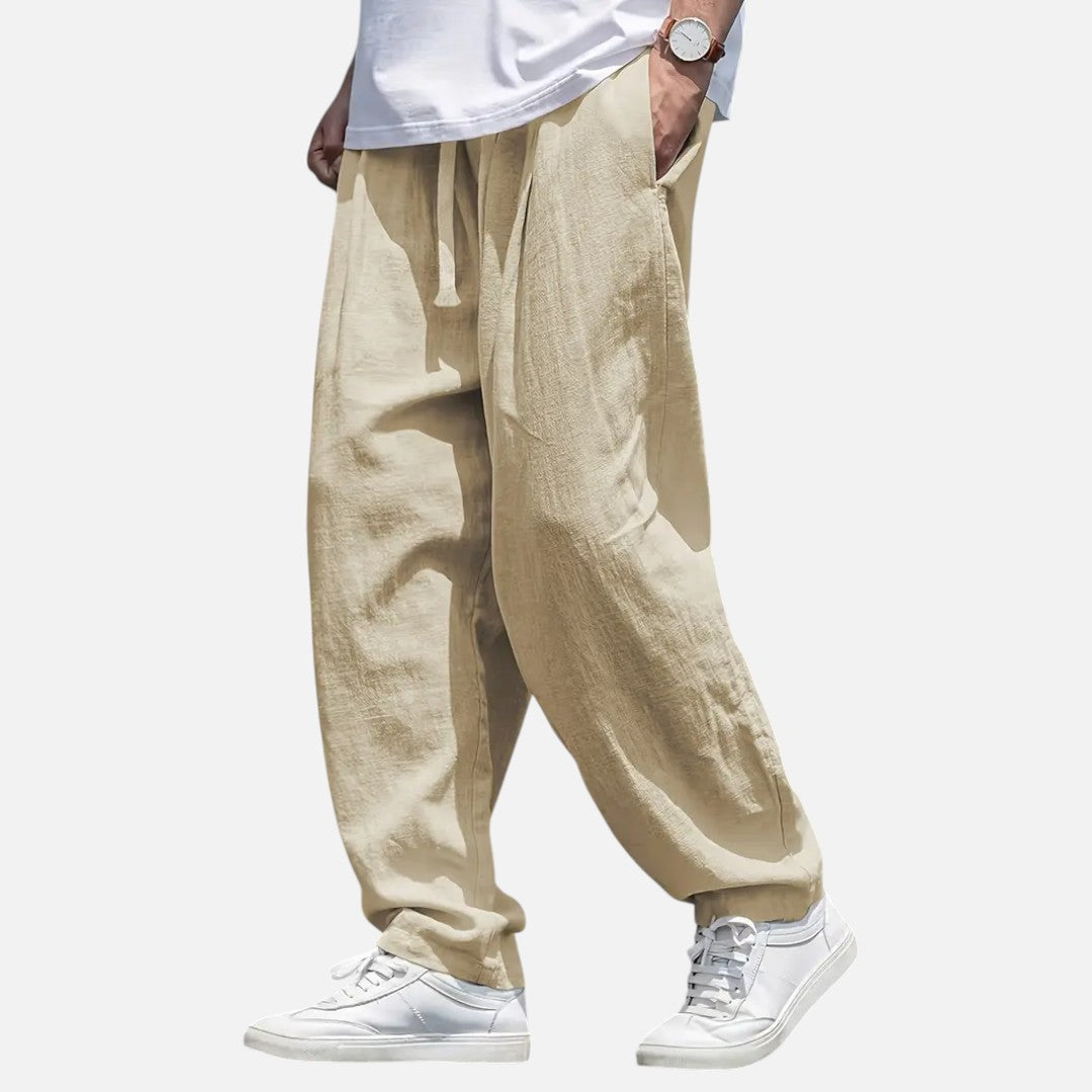 Mivora London | Men’s Baggy Summer Trousers