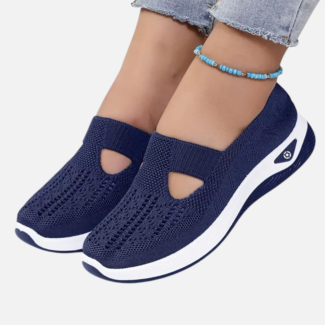 Mivora London | Slip-On Comfort Walking Shoes With Cushioned Sole
