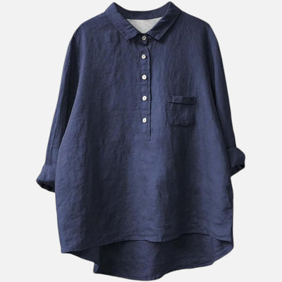 Mivora London | Women’s Casual Long Sleeve Lapel Shirt