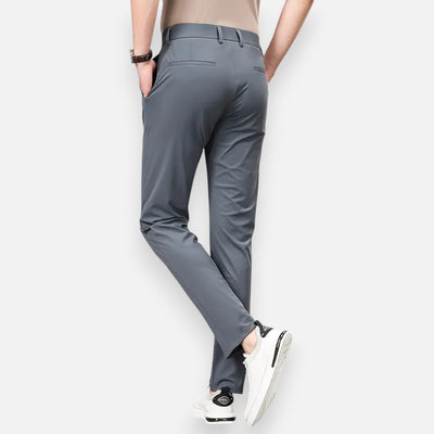 Mivora London | Men’s Slim-Fit High-Stretch Trousers