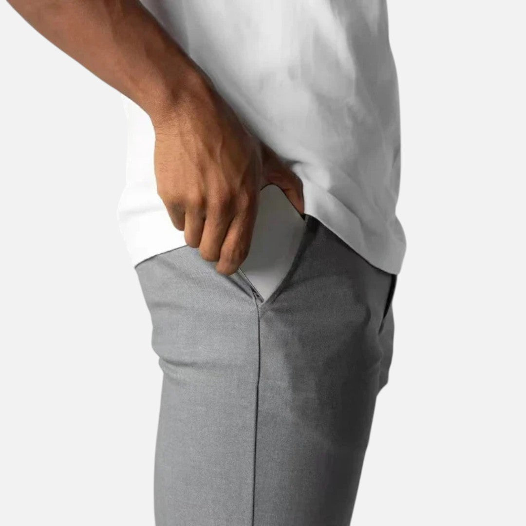 Mivora London | Men’s Slim Fit Modern Stretch Chinos With All-Day Comfort