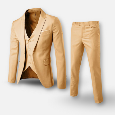 Mivora London | Men’s Three-Piece Business Suit – Tailored Elegance for Every Occasion