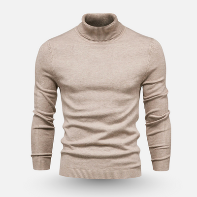 Mivora London | Men’s Classic Turtleneck Sweater – Refined Everyday Comfort