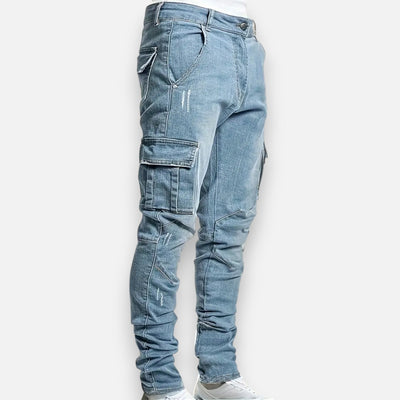 Mivora London | Men’s Skinny Fit Trousers – Medium Stretch