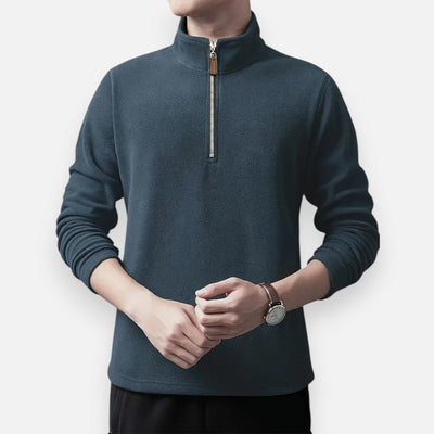 Mivora London | Men’s Velvet Sweatshirt – Comfortable Everyday Wear