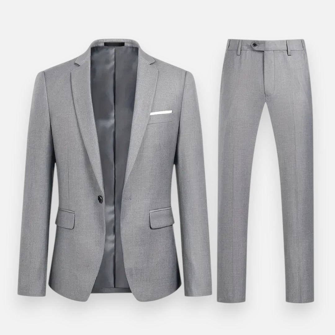 Mivora London | Men’s Tailored Elegance 2-Piece Suit Set