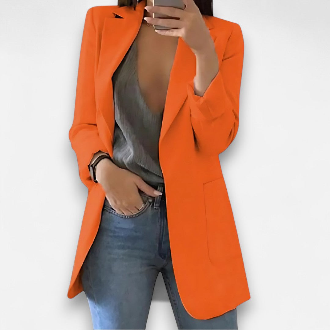 Mivora London | Women’s Elegant Tailored Blazer – Refined Office Style