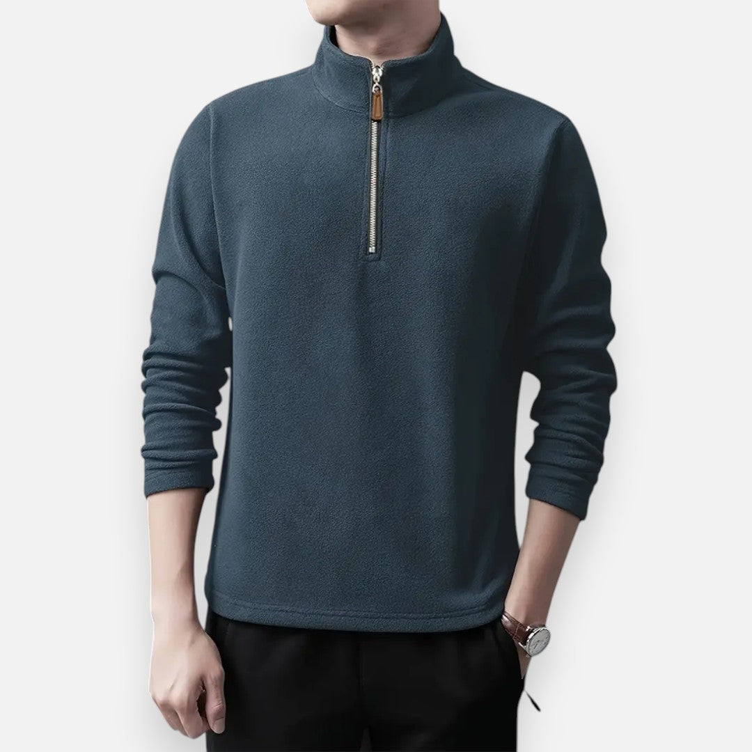 Mivora London | Men’s Velvet Sweatshirt – Comfortable Everyday Wear