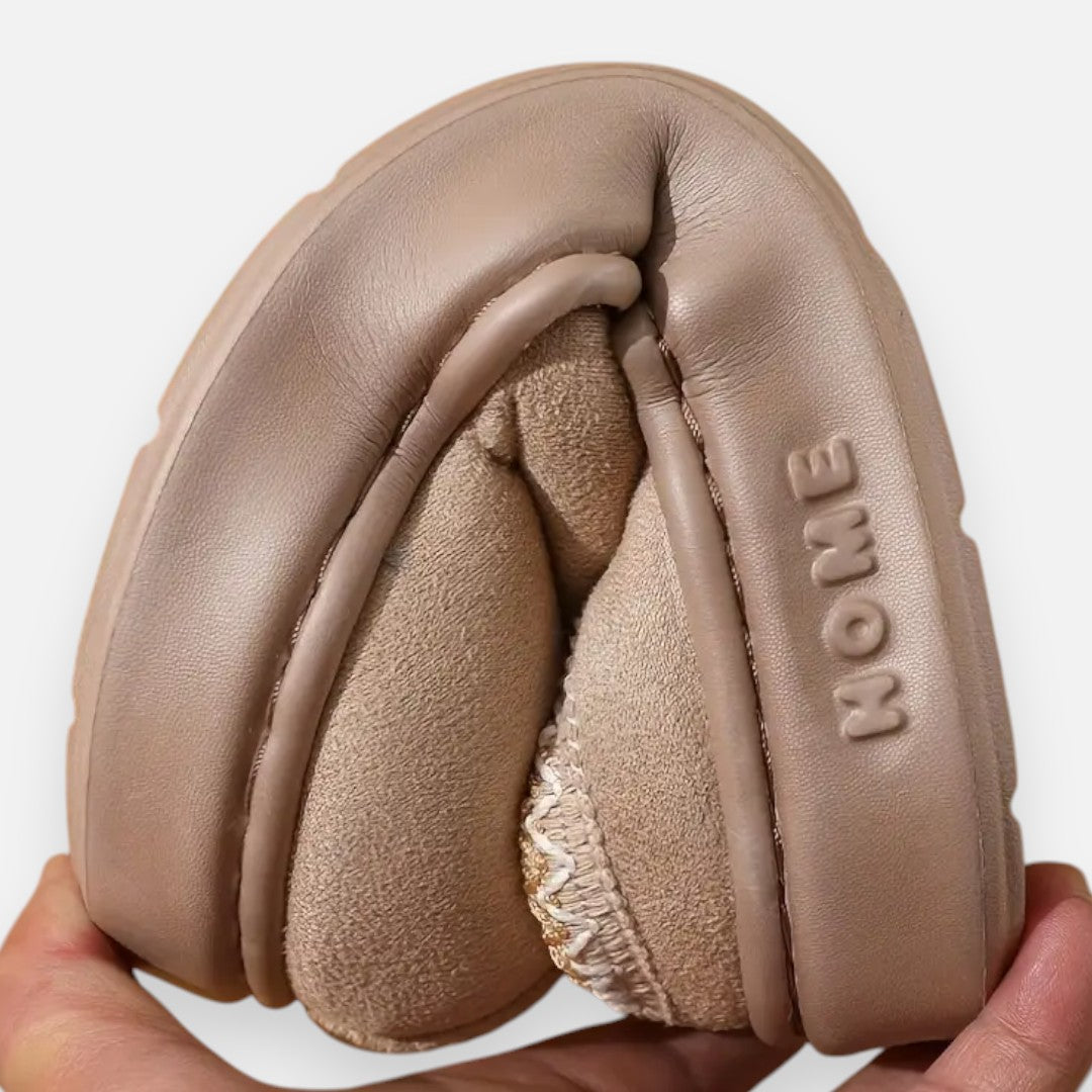 Mivora London | Women’s Slip-On Slippers – Fleece-Lined Comfort