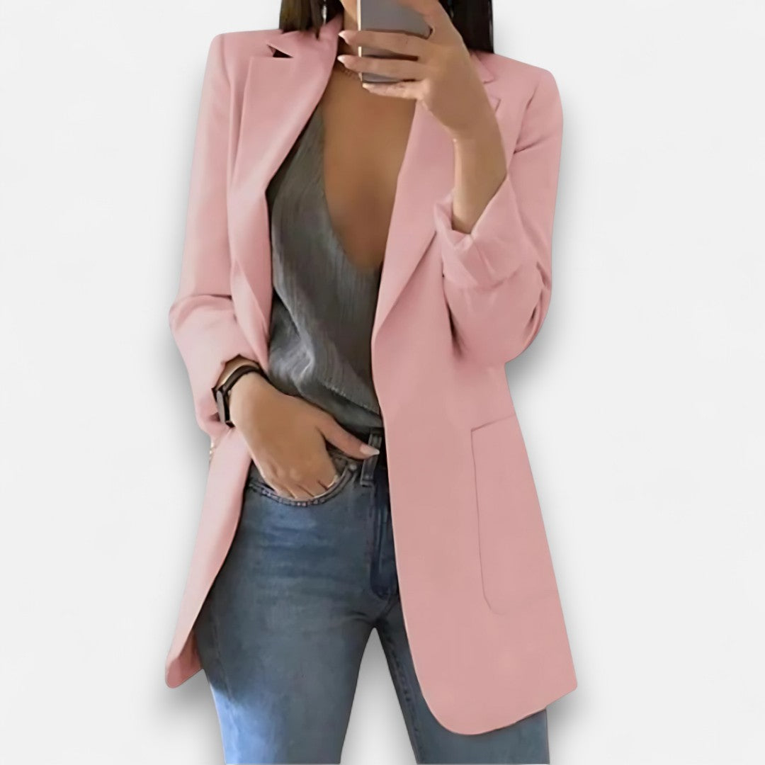 Mivora London | Women’s Elegant Tailored Blazer – Refined Office Style