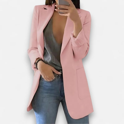 Mivora London | Women’s Elegant Tailored Blazer – Refined Office Style