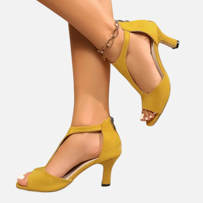 Mivora London | Women’s Elegant Heeled Sandals with Gentle Support