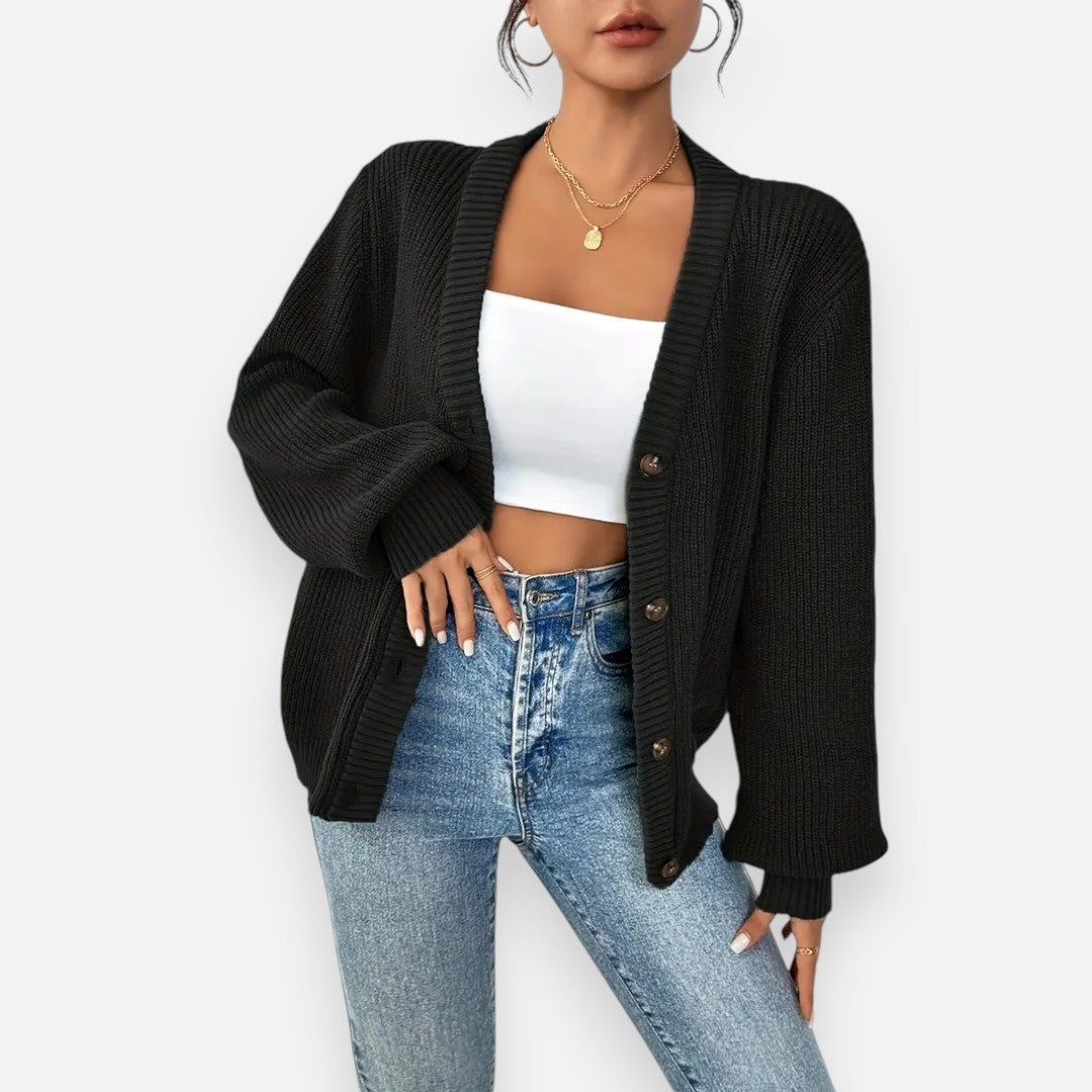 Mivora London | Women’s Luxe Knit Cardigan – Effortless Style