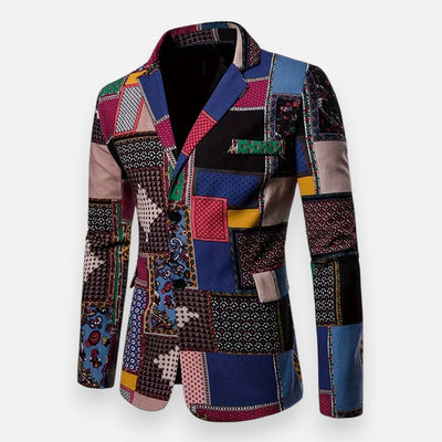 Mivora London | Men’s Statement Lapel 2-Piece Suit – Effortless Sophistication