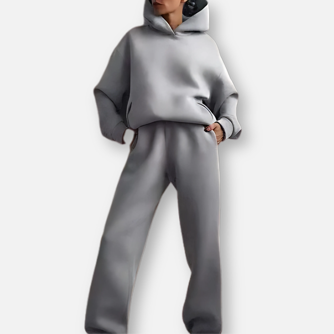 Mivora London |  Women’s Cozy Hoodie & Joggers Loungewear Set