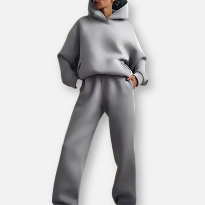 Mivora London |  Women’s Cozy Hoodie & Joggers Loungewear Set