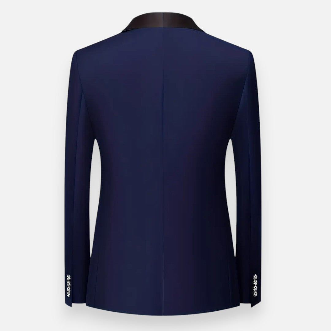 Mivora London | Men’s 3-Piece Shawl Lapel Suit – Classic Style for Every Occasion