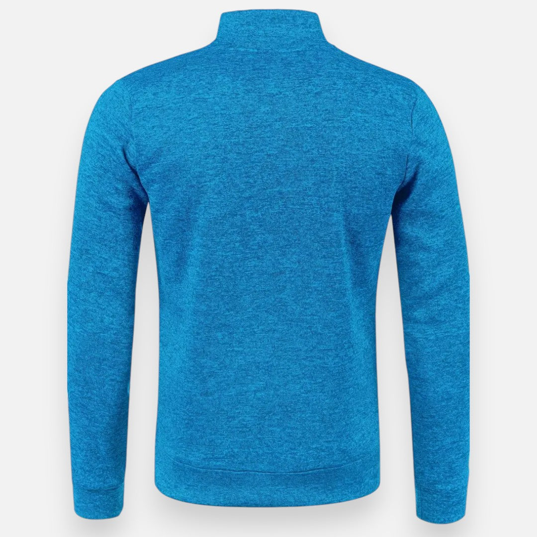 Mivora London | Men’s Stretch Zip-Up Jacket – Sleek Fit, Everyday Comfort