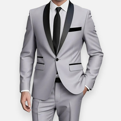Mivora London | Men’s Sleek-Tailored 2-Piece Suit – Refined Style for Every Occasion