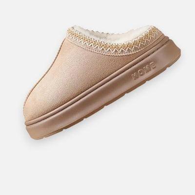 Mivora London | Women’s Slip-On Slippers – Fleece-Lined Comfort