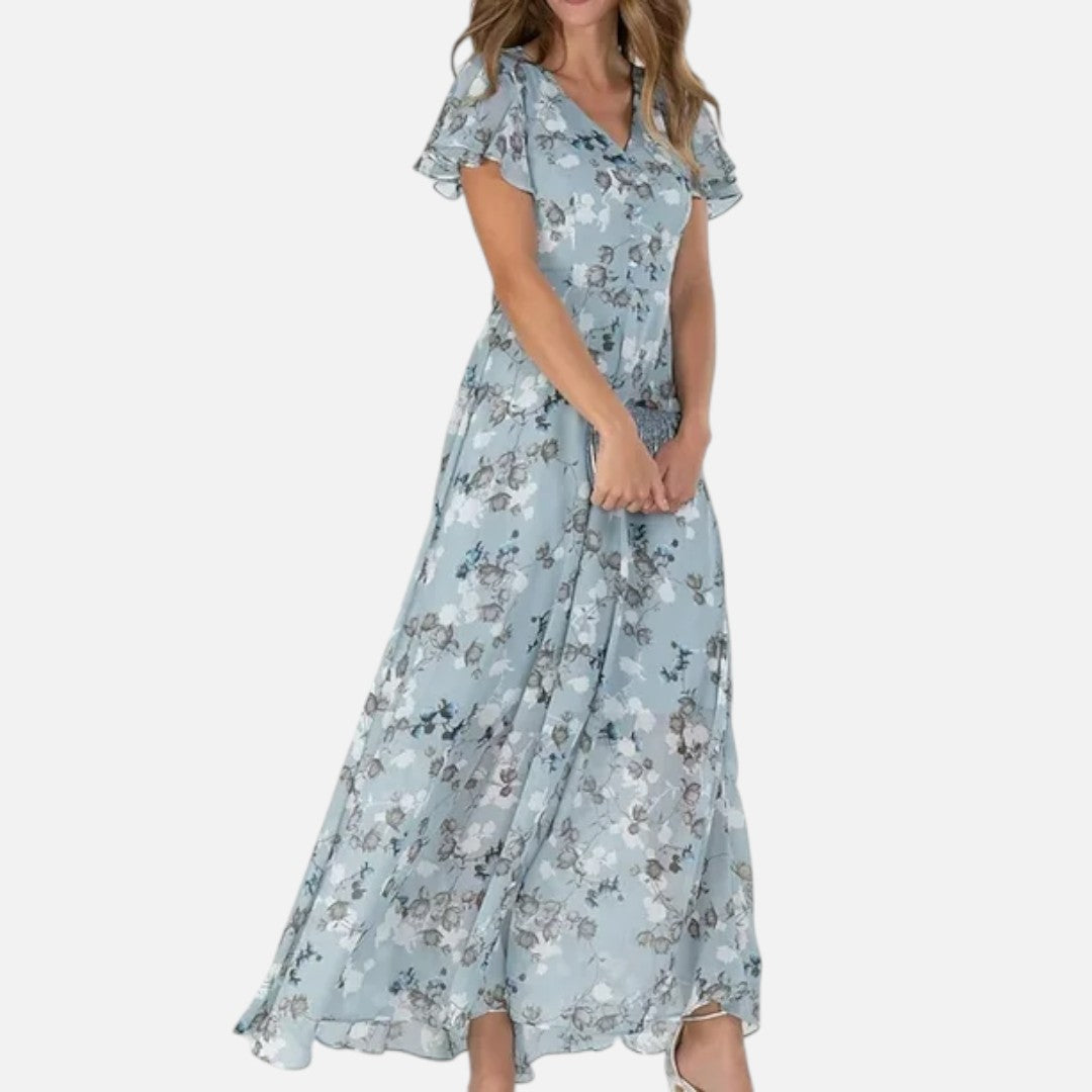 Mivora London | Women’s Fit‑and‑Flare Midi Dress