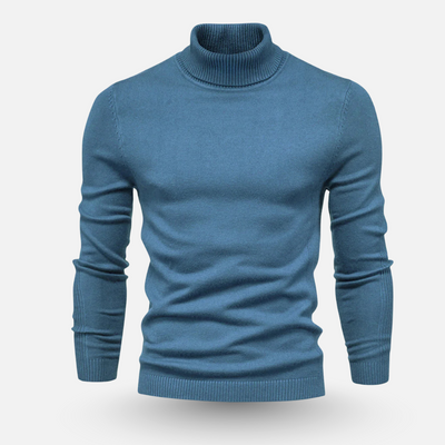 Mivora London | Men’s Classic Turtleneck Sweater – Refined Everyday Comfort