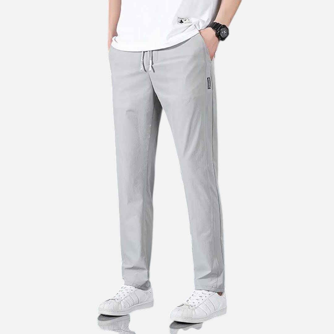 Mivora London | Men’s Lightweight Breathable Drawstring Trousers