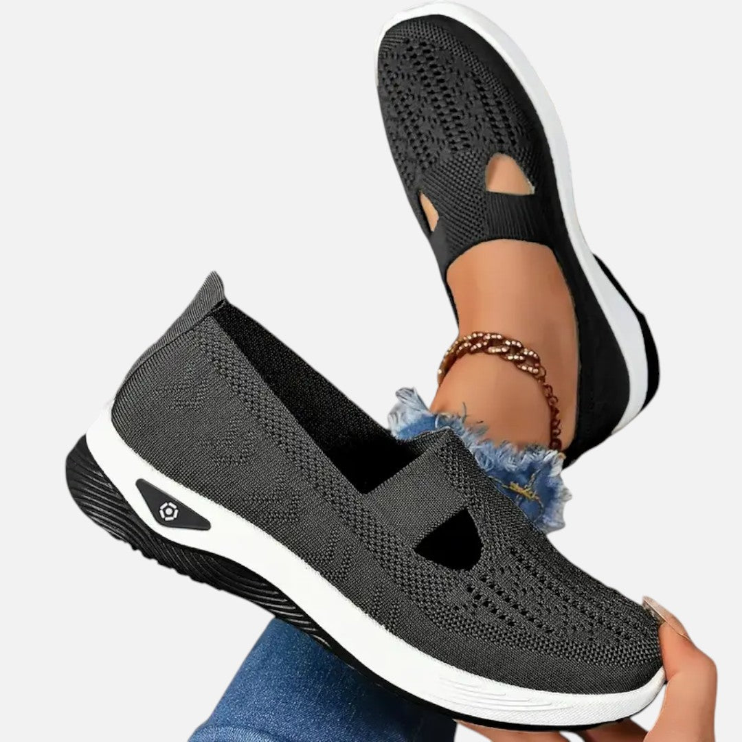 Mivora London | Slip-On Comfort Walking Shoes With Cushioned Sole