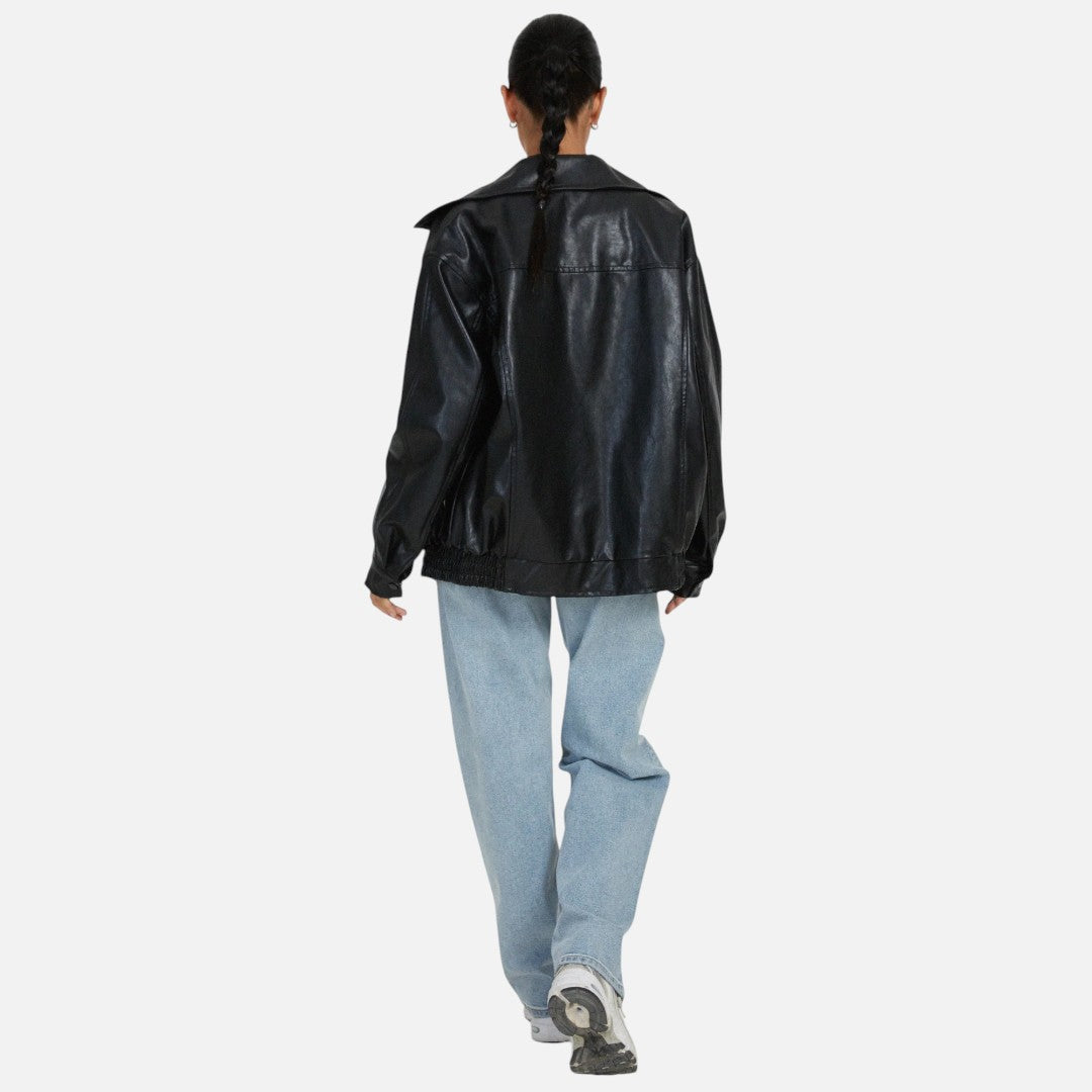 Mivora London | Women's Loose-Fit Casual Jacket With Relaxed Silhouette