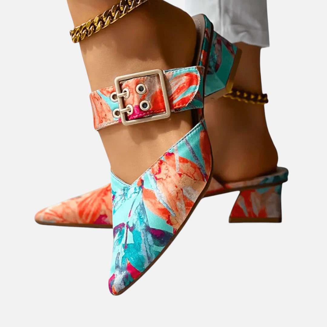 Mivora London | Women's Comfort Heeled Shoes With Supportive Insole and Elegant Design
