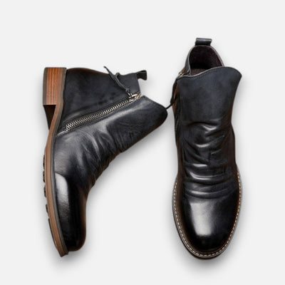 Mivora London | Men’s Sleek Zipper Boots