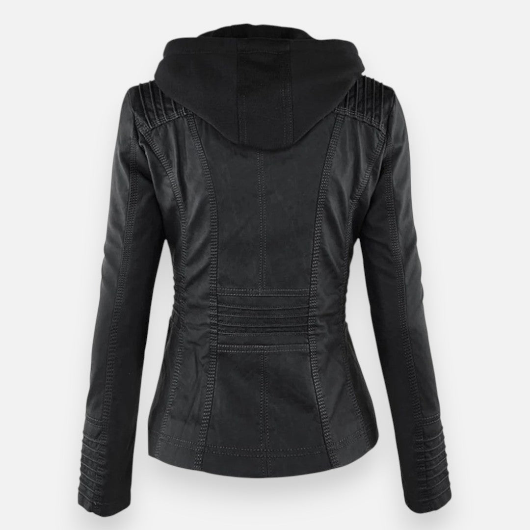 Mivora London | Women’s Hooded Jacket – Classic Style for Every Season