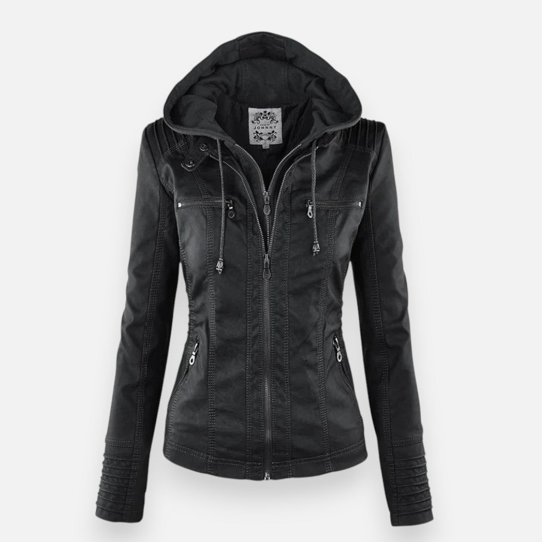 Mivora London | Women’s Hooded Jacket – Classic Style for Every Season