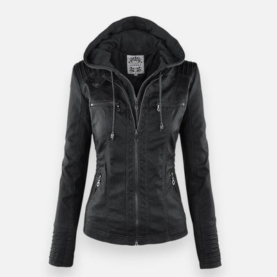 Mivora London | Women’s Hooded Jacket – Classic Style for Every Season