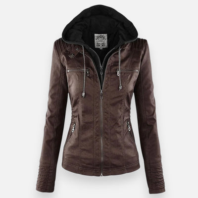 Mivora London | Women’s Hooded Jacket – Classic Style for Every Season